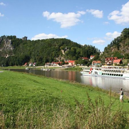Ferienwohnung Am Gruenbach 1 Rathen Esterno foto