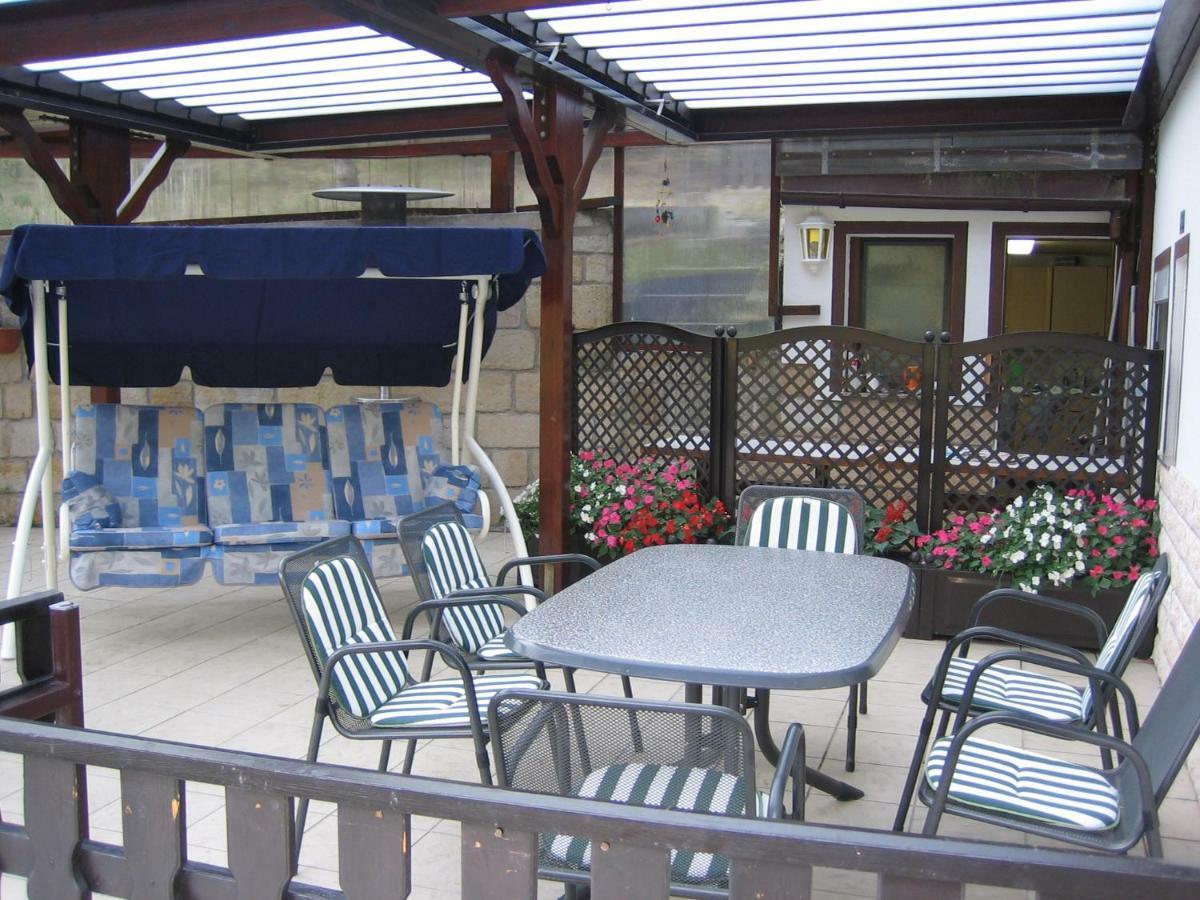 Ferienwohnung Am Gruenbach 1 Rathen Esterno foto